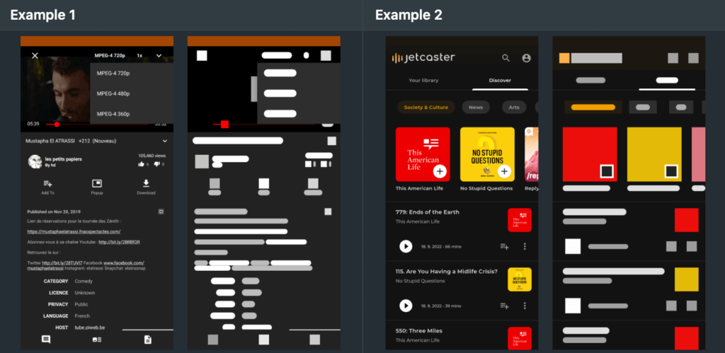 Wireframe rendering mode. 