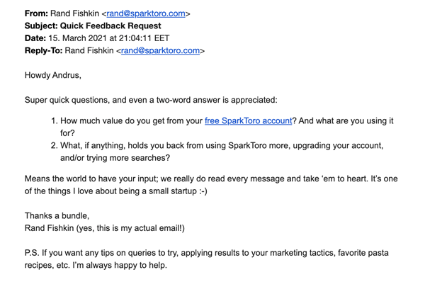 rand fishkin email